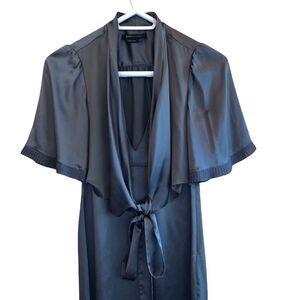 BCBGMaxAzria Gray High Low Dress